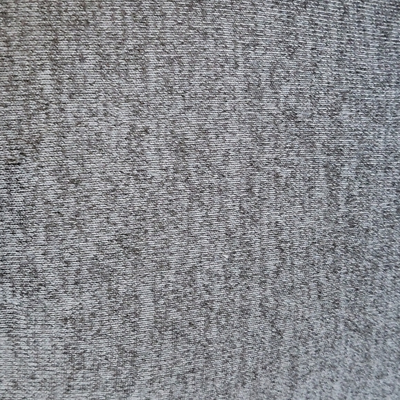 Suimiki heather gray tunic with striped sleeves and banded hem - Picture 3 of 10